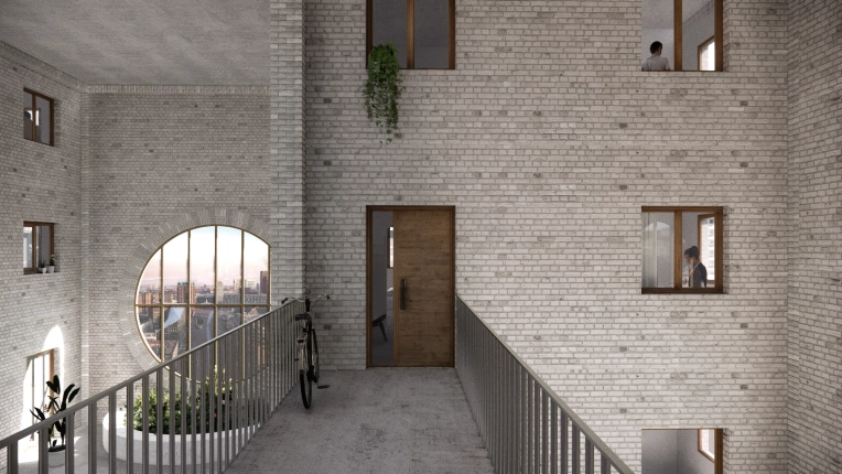 Multi-unit Residential, New Build, contemporary, Modern