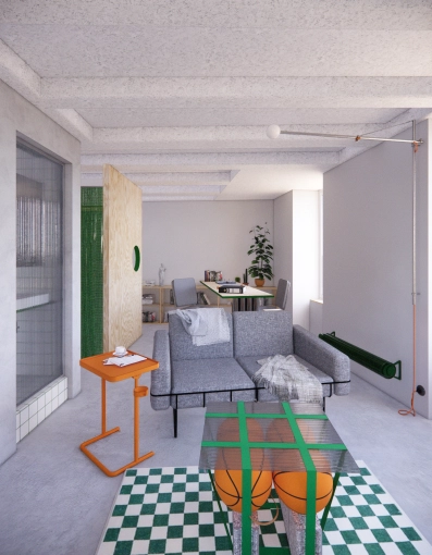 Apartment, Renovation, Futuristic, contemporary, Modern