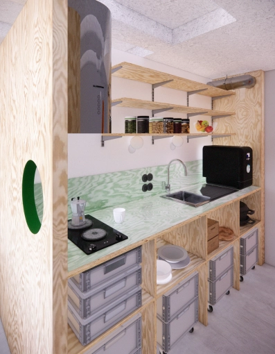 Apartment, Renovation, Futuristic, contemporary, Modern