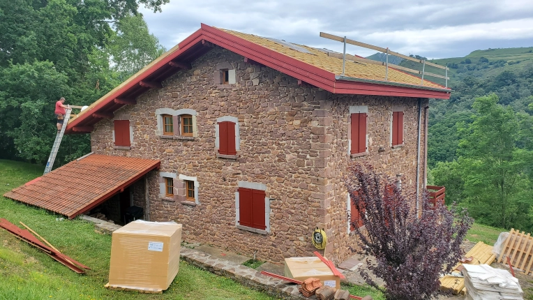 Single-Family Homes, Exterior, Renovation, Country Homes, Energy renovation, Attic, Villa, Traditional