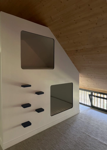 Single-Family Homes, Interior Architecture & Design, Attic, Modern