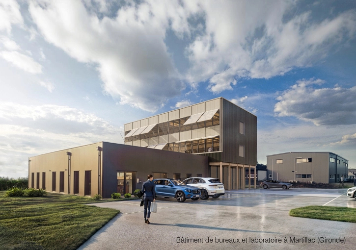 Bâtiment professionnel, Bureau, Extension, Construction neuve, Plan, Permis de construire, Suivi de chantier, Visite conseil avant achat