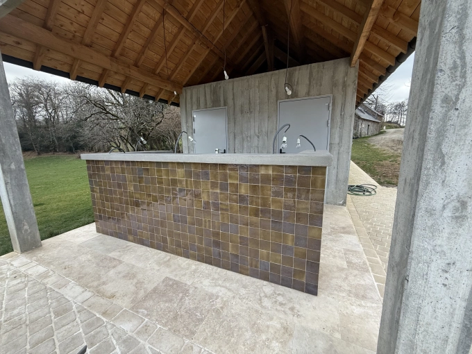 Jardin, Maison de campagne, Piscine, Villa, Contemporain, Moderne, Ancien