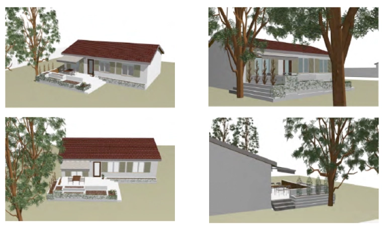 Maison individuelle, Étude de faisabilité, Villa, Moderne