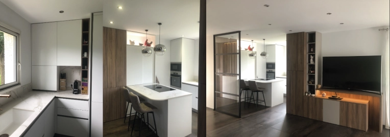 Maison individuelle, Architecture d’intérieur, Villa, Moderne