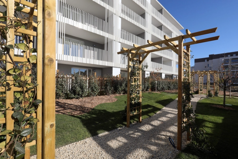 Résidentiel collectif, Piscine, Architecture d’intérieur, Construction neuve, Contemporain