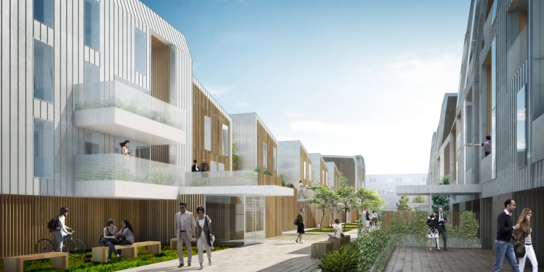 Commerce, Résidentiel collectif, Construction neuve, Étude de faisabilité, Contemporain
