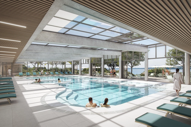 Hôtellerie - Restauration, Bâtiment professionnel, Bâtiment accueillant du public (ERP), Rénovation, Piscine, Architecture d’intérieur, Extension, Construction neuve, Étude de faisabilité, Réhabilitation, Rénovation énergétique, Contemporain