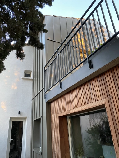 Maison individuelle, Rénovation, Rénovation énergétique, Contemporain