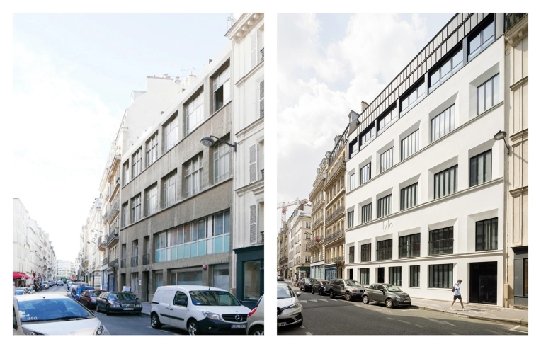 Surélévation, Bâtiment professionnel, Bureau, Rénovation, Rénovation énergétique, Contemporain