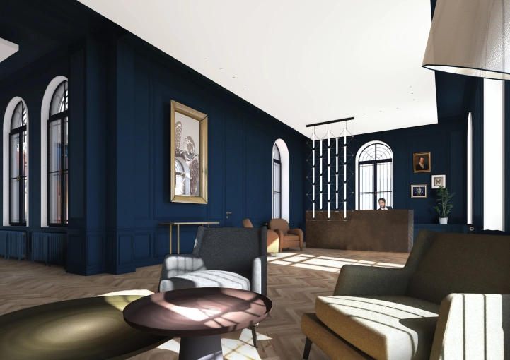 Patrimoine, Transformation, Mise aux normes, Hôtellerie - Restauration, Bâtiment professionnel, Bureau, Bâtiment accueillant du public (ERP), Rénovation, Étude de faisabilité, Réhabilitation, Vintage, Ancien, Historique