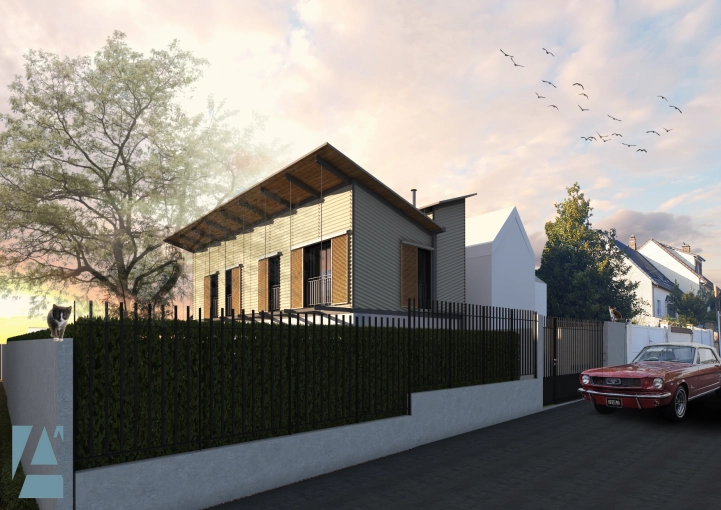 Single-Family Homes, Passive House / Eco-friendly, Townhouses, New Build, contemporary