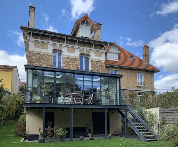 Patrimoine, Maison individuelle, Rénovation, Maison de ville, Extension, Réhabilitation, Rénovation énergétique, Contemporain