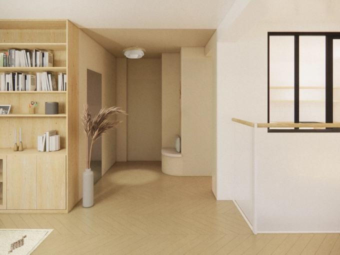 Apartment, Renovation, Townhouses, Interior Architecture & Design, Extension, contemporary, Traditional, Minimalist