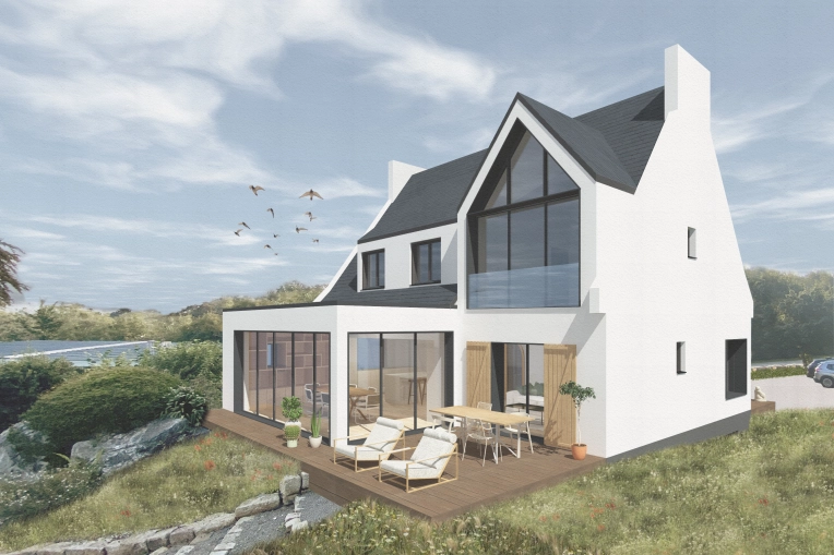Single-Family Homes, Country Homes, Extension, Energy renovation, Villa, contemporary, Traditional