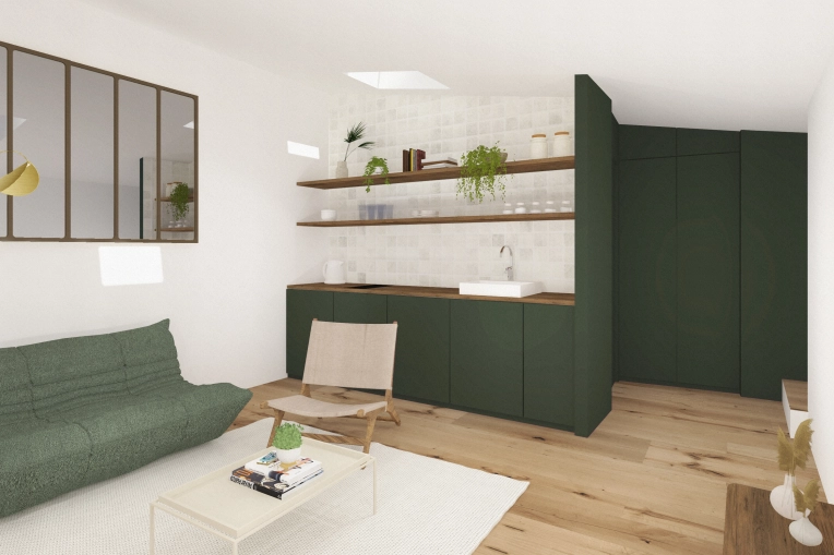 Conversion, Multi-unit Residential, Interior Architecture & Design, Restoration, contemporary, Minimalist