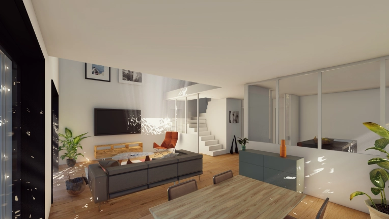 Single-Family Homes, Apartment, Renovation, Interior Architecture & Design, New Build, contemporary, Minimalist