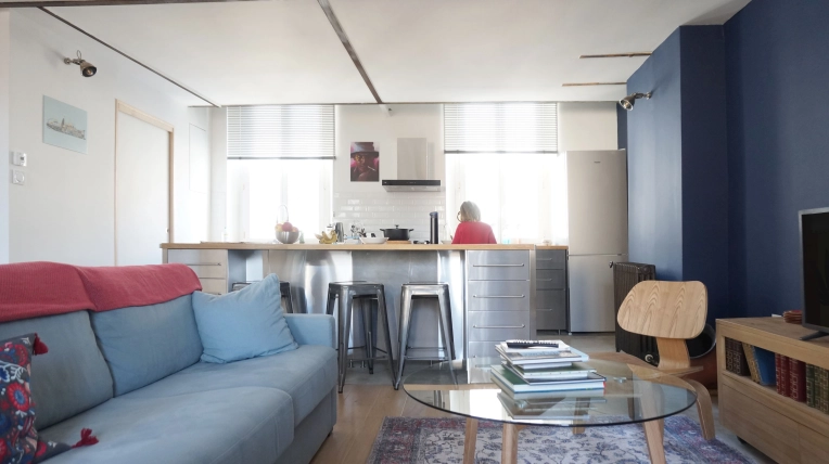 Apartment, Renovation, Interior Architecture & Design, Restoration, Attic, Vintage