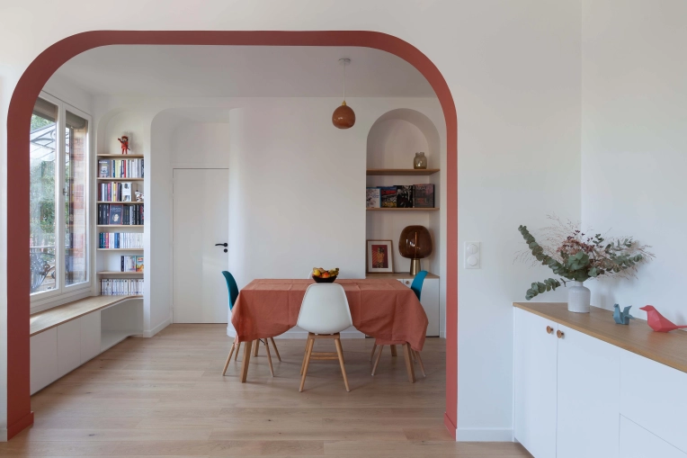 Conversion, Renovation, Townhouses, Interior Architecture & Design, Energy renovation, Attic, contemporary, Modern