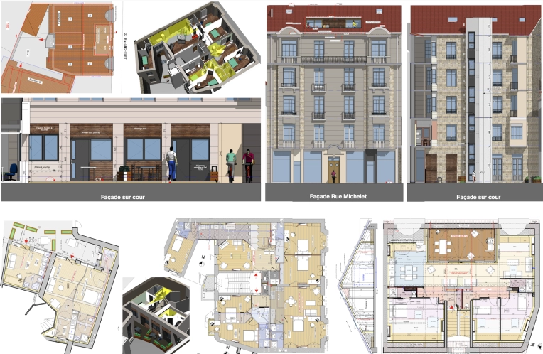 Multi-unit Residential, Renovation, Modern