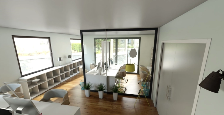 Conversion, Offices, Renovation, Interior Architecture & Design, Futuristic, contemporary