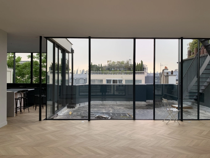 Surélévation, Appartement, Construction neuve, Contemporain