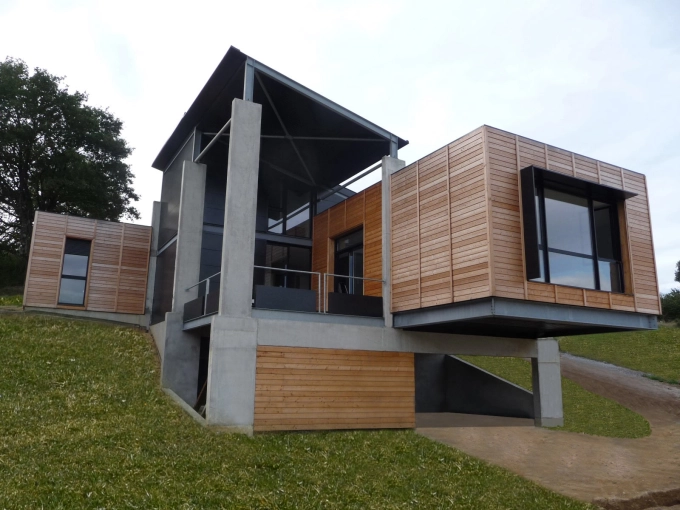 Maison individuelle, Construction neuve, Contemporain