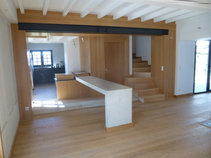Terrasse, Maison individuelle, Rénovation, Maison de campagne, Architecture d’intérieur, Extension, Moderne