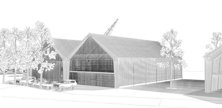 Hangar, Étude de faisabilité, Contemporain