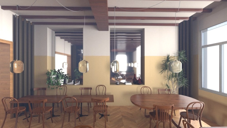 Hôtellerie - Restauration, Architecture d’intérieur, Vintage, Contemporain