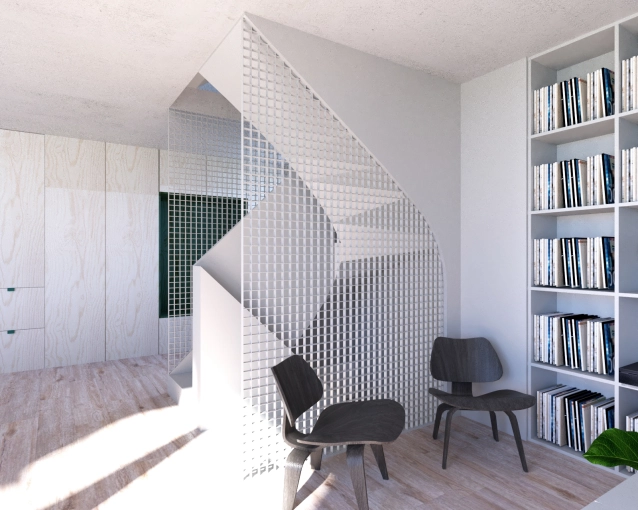 Surélévation, Maison individuelle, Maison de ville, Architecture d’intérieur, Réhabilitation, Vintage, Contemporain, Minimaliste