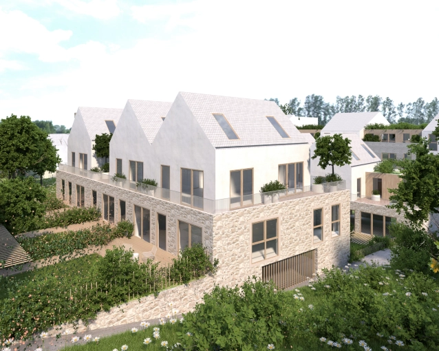 Exterieur, Appartement, Résidentiel collectif, Maison de campagne, Architecture d’intérieur, Construction neuve, Vintage, Contemporain, Minimaliste