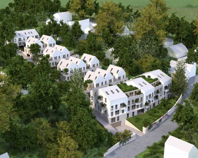 Exterieur, Appartement, Résidentiel collectif, Maison de campagne, Architecture d’intérieur, Construction neuve, Vintage, Contemporain, Minimaliste