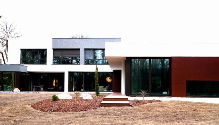 Landscape Architecture, Patios & Terraces, Single-Family Homes, Pools, New Build, contemporary, Minimalist