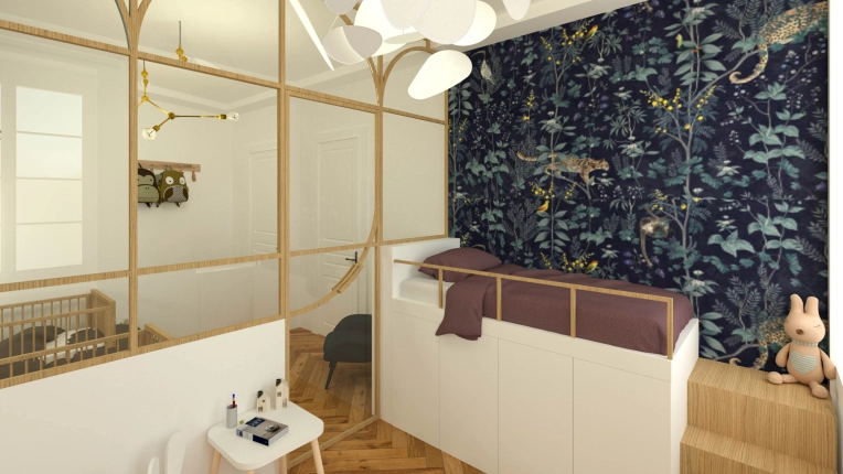 Conversion, Apartment, Renovation, Interior Architecture & Design, Restoration, contemporary, Classic