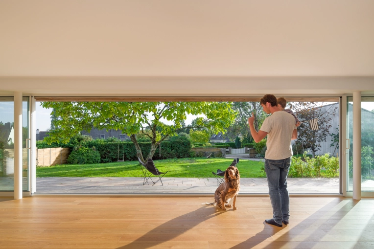Transformation, Maison individuelle, Rénovation, Maison de campagne, Réhabilitation, Rénovation énergétique, Villa, Vintage, Contemporain, Moderne, Minimaliste
