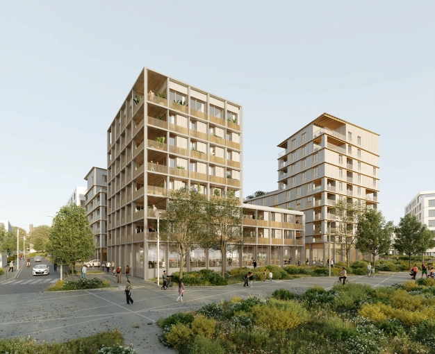 Commerce, Hôtellerie - Restauration, Résidentiel collectif, Bâtiment professionnel, Bureau, Bâtiment accueillant du public (ERP), Construction neuve, Étude de faisabilité, Contemporain, Moderne, Minimaliste