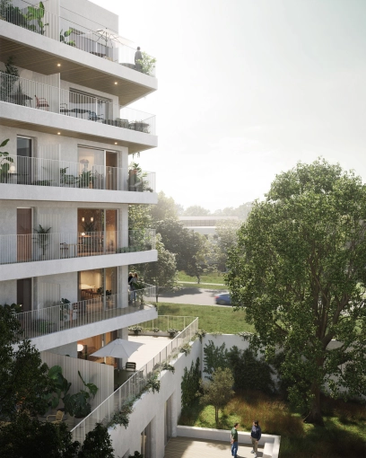Commerce, Hôtellerie - Restauration, Résidentiel collectif, Bâtiment professionnel, Bureau, Bâtiment accueillant du public (ERP), Construction neuve, Étude de faisabilité, Contemporain, Moderne, Minimaliste