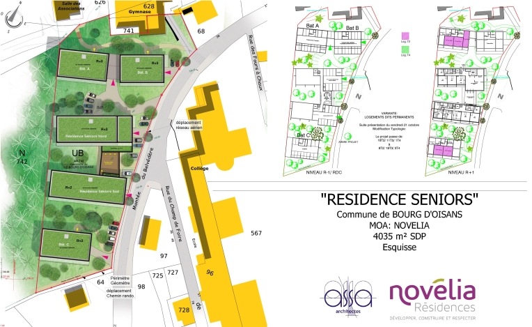 Résidentiel collectif, Bâtiment accueillant du public (ERP), Construction neuve, Étude de faisabilité, Contemporain