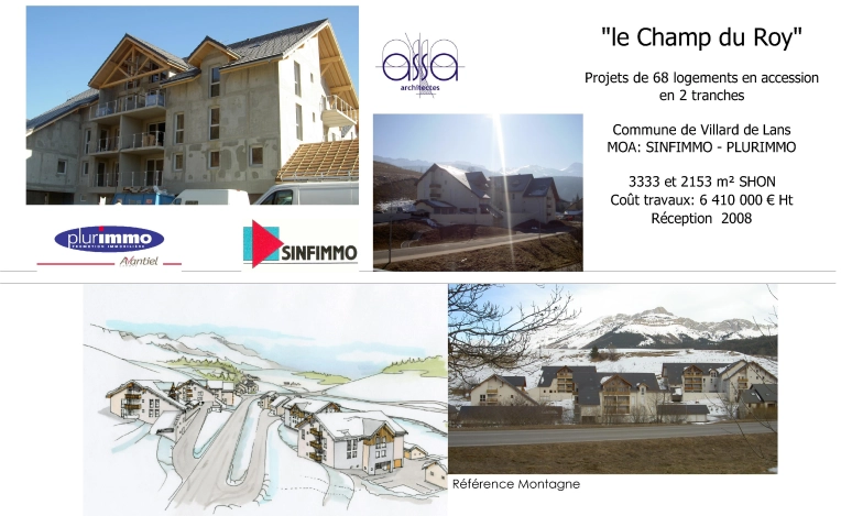 Appartement, Résidentiel collectif, Construction neuve, Traditionnel