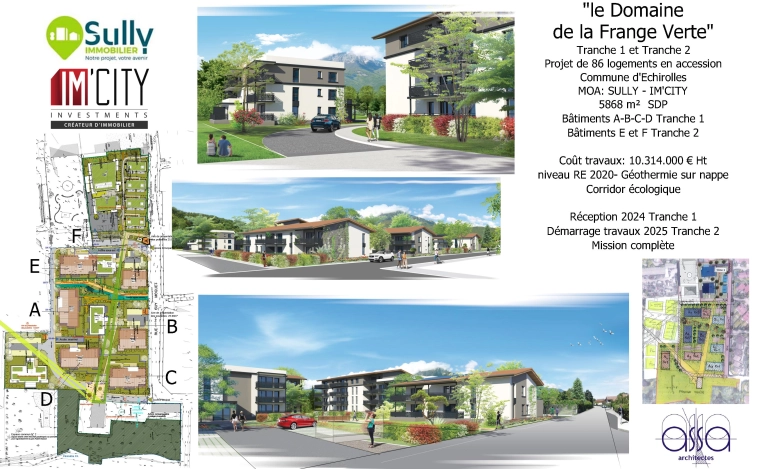 Appartement, Résidentiel collectif, Construction neuve, Contemporain