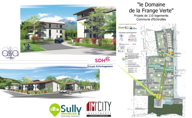 Appartement, Résidentiel collectif, Construction neuve, Contemporain