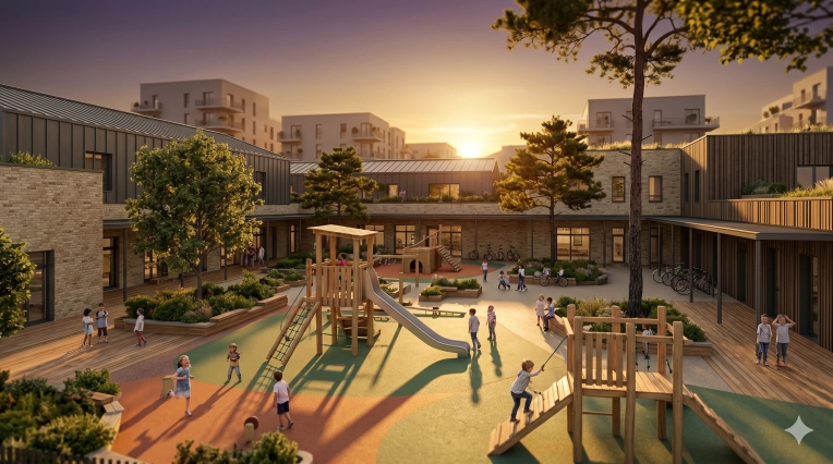 Bâtiment professionnel, Bâtiment accueillant du public (ERP), Construction neuve, Plan, Permis de construire