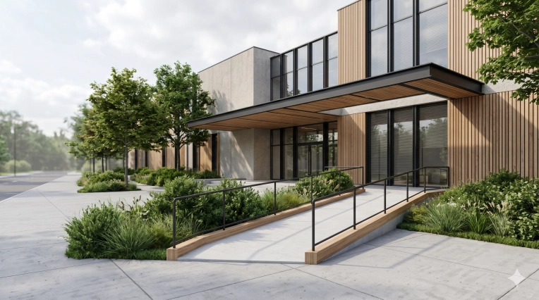 Bâtiment accueillant du public (ERP), Construction neuve, Plan, Permis de construire, Suivi de chantier