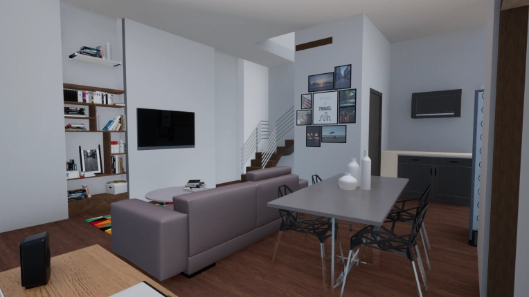 Maison individuelle, Rénovation, Moderne