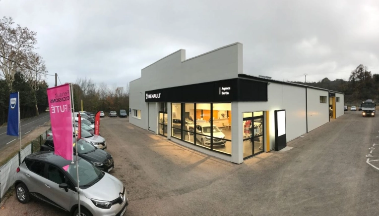 Bâtiment professionnel, Construction neuve, Moderne