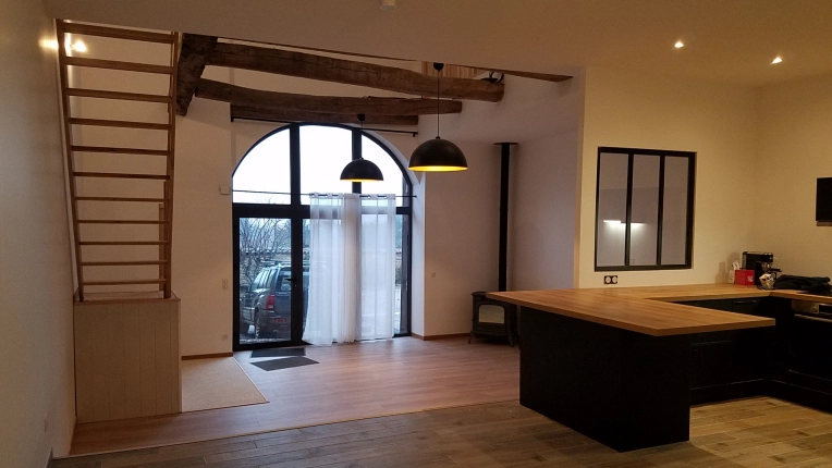 Rénovation, Maison de campagne, Contemporain