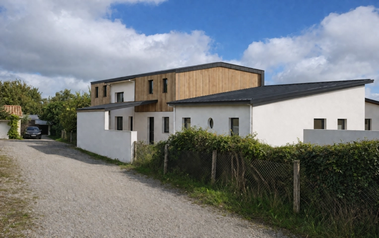 Maison individuelle, Résidentiel collectif, Construction neuve, Plan, Permis de construire