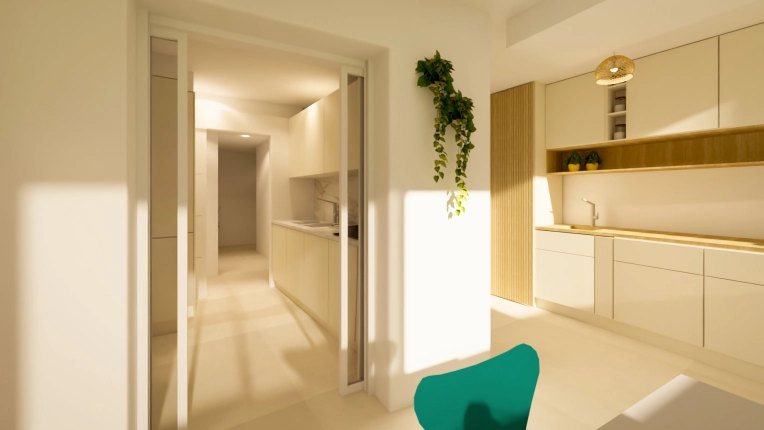 Appartement, Rénovation, Contemporain