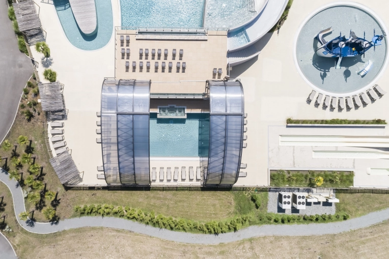 Assistance à la maitrise d'ouvrage, Mise aux normes, Hôtellerie - Restauration, Extérieur, Bâtiment accueillant du public (ERP), Piscine, Extension, Construction neuve, Contemporain, Moderne